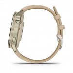 Смарт-годинник Garmin Venu 4 (41mm), Beige w/ Lunar Gold + Bone, GPS смарт-годинник (010-03013-00)
