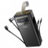 УМБ Hoco 30000mAh Plentiful 22.5W, built-in cables, LED, Bl (DB58 / 715030)