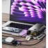 УМБ Hoco 30000mAh Plentiful 22.5W, built-in cables, LED, Bl (DB58 / 715030)