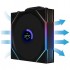 Вентилятор Lian Li UNI Fan TL WIRELESS LCD 120-3, Black (G99.12TLLCD1W3B.00)