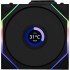 Вентилятор Lian Li UNI Fan TL WIRELESS LCD 120-3, Black (G99.12TLLCD1W3B.00)