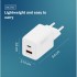 Зарядний пристрій Digitus 1xUSB-C + 1xUSB PD45W GaN white (DA-10302)