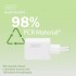 Зарядний пристрій Digitus 1xUSB-C + 1xUSB PD45W GaN white (DA-10302)