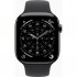 Смарт-годинник Apple Watch Series 11 GPS + Cellular 46mm Slate Titanium Case with Black Sport Band - S/M (MFD14RK/A)