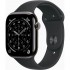 Смарт-годинник Apple Watch Series 11 GPS + Cellular 46mm Slate Titanium Case with Black Sport Band - S/M (MFD14RK/A)