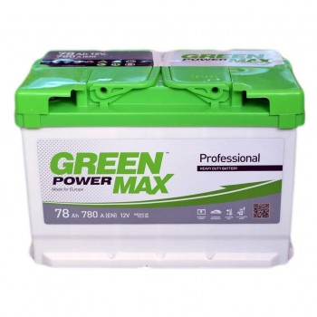 Акумулятор автомобільний GREEN POWER MAX 78Ah (000026093)