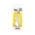 Дата кабель USB 2.0 AM to USB-C 1.0m yellow Dengos (PLS-TC-NS-YELLOW)
