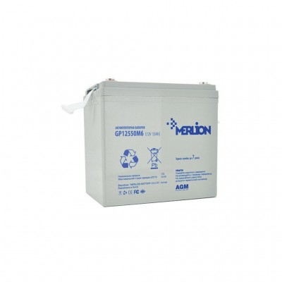 Батарея для ДБЖ Merlion 12V-55Ah (GP12550M6)