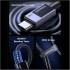 Дата кабель USB-C to USB-C 1.0m PD60W 3A braided L524 gray Ugreen (55765)