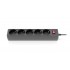 Фільтр живлення REAL-EL RS-Protect 505 3 м Black (EL122300045)