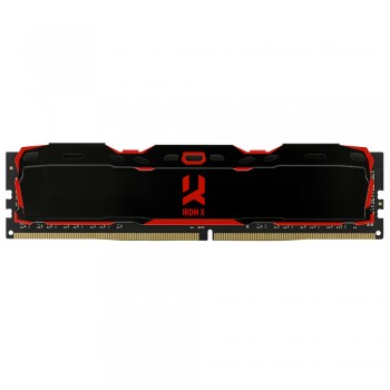 Пам'ять DDR4 8192M 3200MHz GoodRAM IRDM X Black, Retail (IR-X3200D464L16SA/8G)
