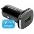 Автозарядка 1xUSB 18W (USB-A) QC3.0 3А UCA-91 чорна Defender