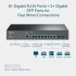 Комутатор  8Port TP-LINK TL-SG3210 8-port Gigabit + 2*SFP керований