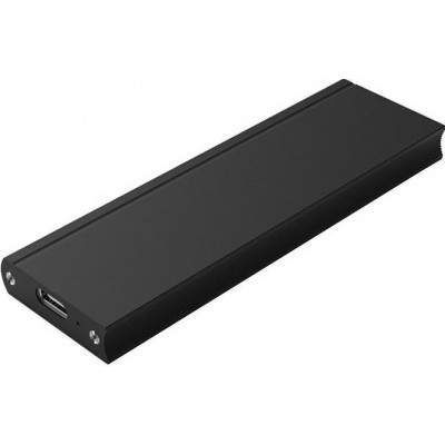 Зовнішня кишеня до M.2 на Type-C USB 3.1 (F) Gen2, 10 Gb/s, 2TB, B key NGFF Black