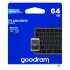 флеш USB GoodRAM 64GB USB 2.0 UPI2 Black, Retail ( UPI2-0640K0R11 )