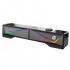 Акустична система 2.0 HP DHE-6005, 3,5мм + USB, 6Вт, Sound Bar LED RGB