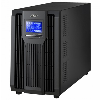 ДБЖ FSP Champ 2 kVA, Tower, Schuko (CH-1102TS), 2000VA/1800W, Online, Schuko*6,CE