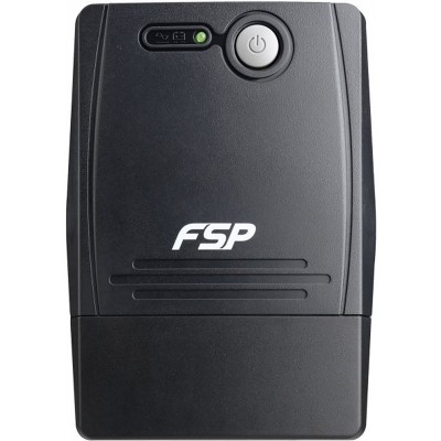 ДБЖ FSP FP600, 1000ВА/600Вт, Line-Int, CE, IEC*4+USB+USB cable, Black
