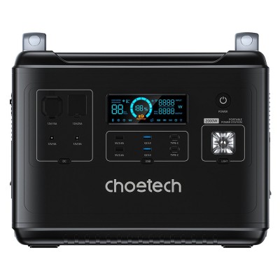 Зарядна станція Choetech BS006 2000Вт (1997Вт/г) AC,LiFePo4,MPPT, UPS, USB-C PD100 Вт