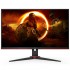 Монітор 27" AOC Q27G2E/BK, QHD, VA, 155Гц, 1 мс, 2х HDMI, DP, чорний з червоним