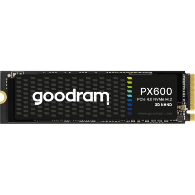 SSD 500GB GoodRAM PX600 M.2 2280 PCIe NVMe Gen 4x4 3D NAND, Retail (SSDPR-PX600-500-80#)