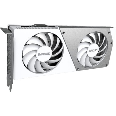 Відеокарта GeForce RTX4060 Inno3D TWIN X2 OC WHITE, 8GB GDDR6, 128bit, PCI Express 4.0 X8 (N40602-08D6X-173051W)