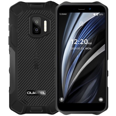 Смартфон Oukitel WP12 Pro 5.5" HD+ /4GB/64GB/ MTK6762D / 4000mAh / IP68 Black