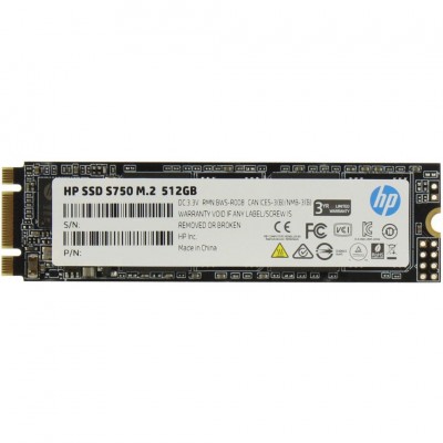 SSD 512Gb HP S750 M.2 2280 SATA III 3D NAND TLC (16L56AA)