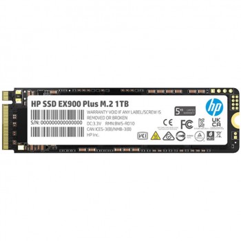 SSD 1TB HP EX900 Plus M.2 2280 PCI Ex Gen3 x4 3D NAND, Retail (35M34AA)