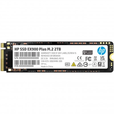 SSD 2TB HP EX900 Plus M.2 2280 PCI Ex Gen3 x4 3D NAND, Retail (35M35AA)