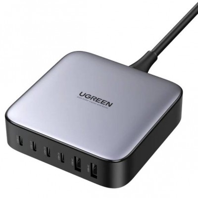 Зарядний пристрій 6xUSB 200W GaN (4хUSB-C+2xUSB-A) CD271 Ugreen (40914)