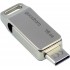 флеш USB Флеш пам'ять 16GB ODA3 SILVER 60R/20W USB 3.2 Gen 1, два роз’єми USB – Type A і Type C™ ODA3-0160S0R11 GoodRAM (ODA3-0160S0R11)