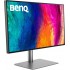 Монітор 32" BenQ PD3225U, IPS, 4K, HDMI, DP, USB-C, USB hub, HAS, Pivot, темно-сірий