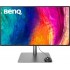 Монітор 32" BenQ PD3225U, IPS, 4K, HDMI, DP, USB-C, USB hub, HAS, Pivot, темно-сірий