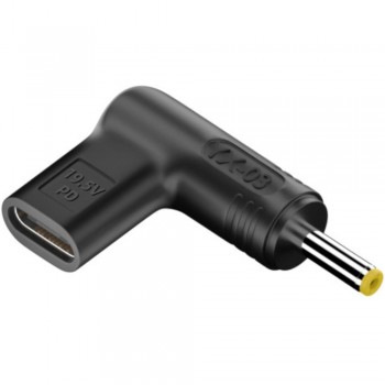 Перехідник живлення для ноутбуків PD Type-C -> DC 19.5V 4.0*1.7мм (HP)