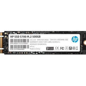 SSD 500GB HP S700 M.2 2280 SATA III 3D NAND, Retail (2LU80AA#)