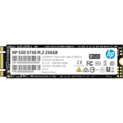 SSD 256GB HP S750 M.2 2280 SATA III 3D NAND, Retail (16L55AA#)