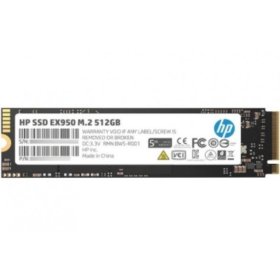 SSD 512GB HP EX950 M.2 2280 PCI Ex Gen3 x4 NVMe 1.3 3D NAND, Retail (5MS22AA#)