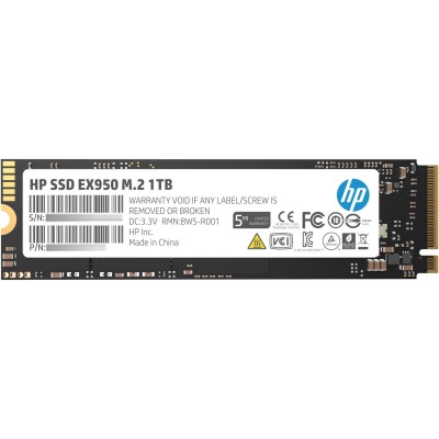 SSD 1TB HP EX950 M.2 2280 PCI Ex Gen3 x4 NVMe 1.3 3D NAND, Retail (5MS23AA#)