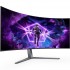 Монітор 44.5" AOC AG456UCZD, OLED WQHD, 240Hz, 0,3ms, 2xHDMI, DP, USB-C, USB-hub, HAS, чорной
