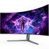 Монітор 44.5" AOC AG456UCZD, OLED WQHD, 240Hz, 0,3ms, 2xHDMI, DP, USB-C, USB-hub, HAS, чорной