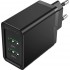 Зарядний пристрій 2xUSB 36W (USB-Ax2) QC3.0 чорний Vention (FBAB0-EU)