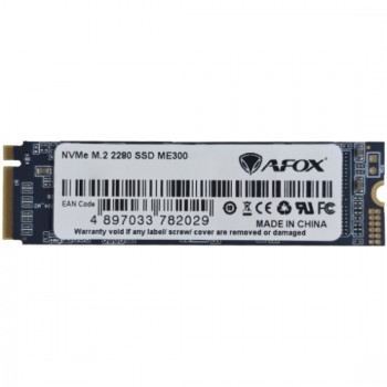 SSD 512GB AFox ME300 M.2 2280 PCIe NVMe Gen 3x4 3D QLC NAND, Retail (ME300-512GQN)