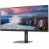 Монітор 34" AOC U34V5C/BK, WQHD, VA, 100Гц, 1мс, HDMI, DP, USB-C, USB-hub, HAS, колонки, чорний