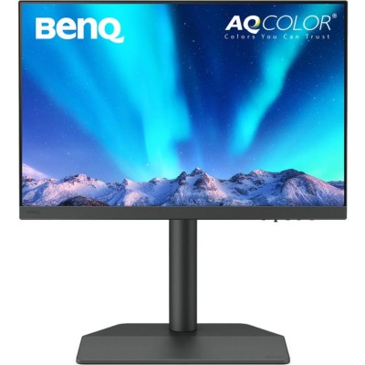 Монітор 24" BenQ SW242Q, 2K QHD, 2560x1600, HDMI, USB-C, MCR, HAS, Pivot, сірий