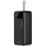 УМБ Choetech PD 50000mAh, 65W USB-C In/out, USB-A Li-pol чорна