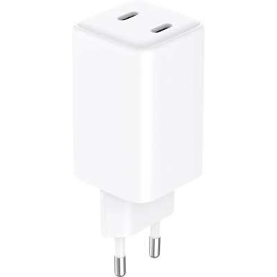 Зарядний пристрій 2xUSB 65W (2xUSB-C) Gan III білий Sandberg (441-56)