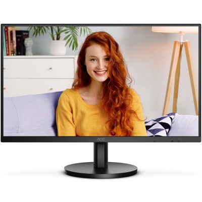 Монітор 27" AOC U27B3M, 4K UHD, VA, 2xHDMI, DP, колонки, чорний