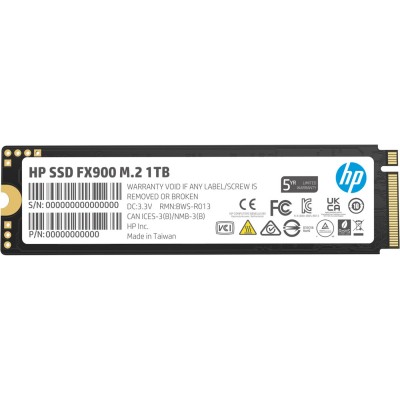 SSD 1Tb HP FX900 M.2 PCIe 4.0 x4 NVMe 2280 TLC 3D V-NAND, Retail (57S53AA)