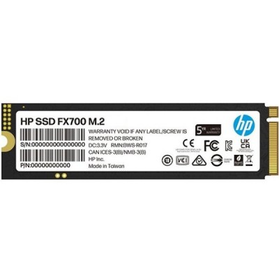 SSD 512Gb HP FX700 M.2 PCIe 4.0 x4 NVMe 2.0 2280 TLC 3D V-NAND, Retail (8U2N1AA)